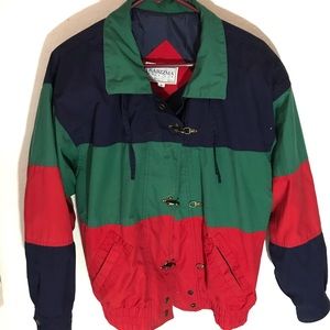 90s Vintage Karizma colorblock jacket